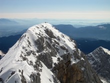 Summit ridge on Triglav.