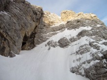 Upper part of the Direct variation of the route.