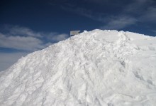Triglav summit is a bit higher in winter.